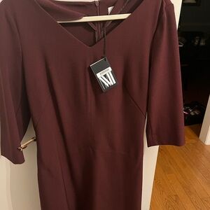 MM LaFleur Alexandra dress. Maroon. Size 14